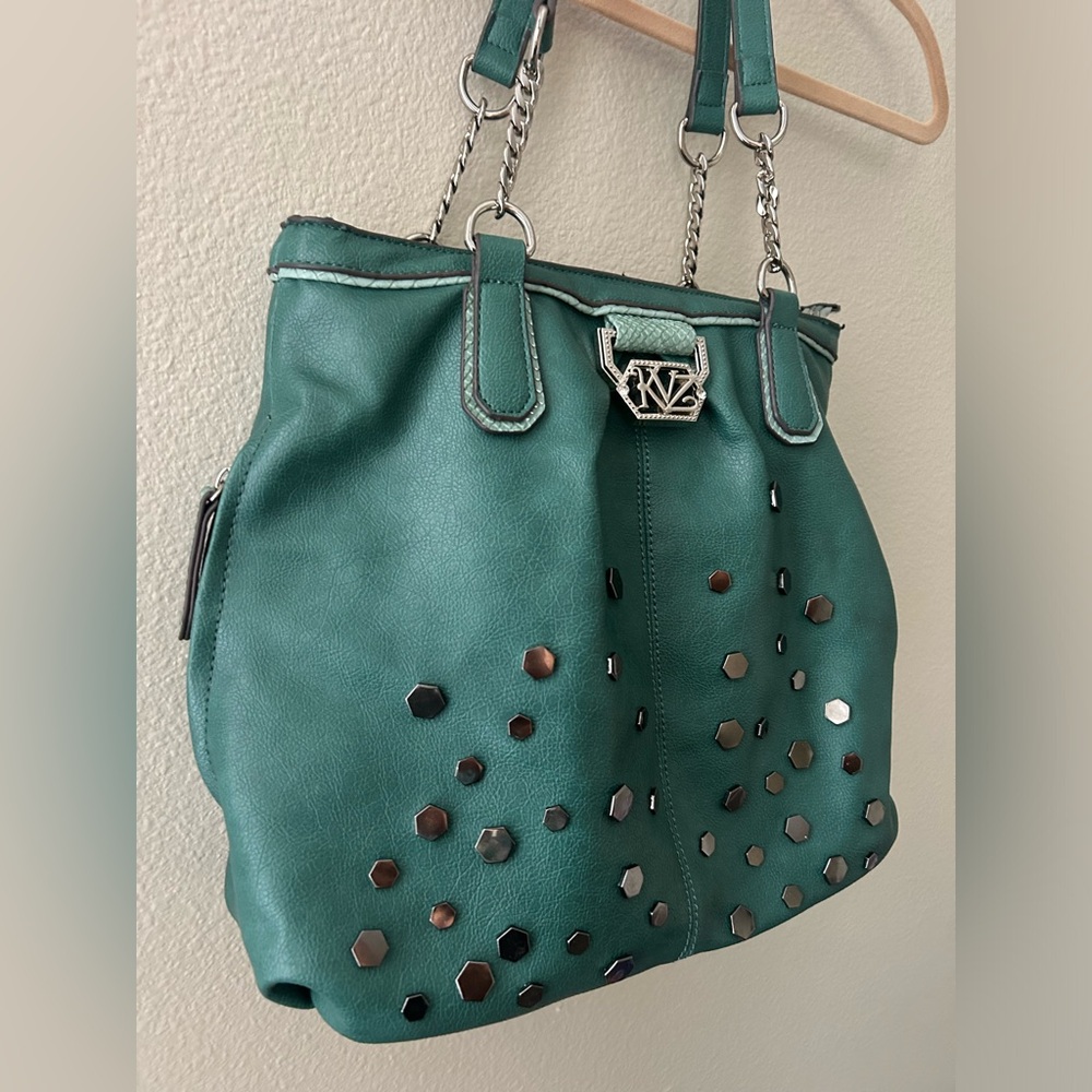 🖤Turquoise Kathy Van Zeeland Designer Handbag🖤